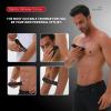 DIDILY Electric Groin Nose & Ear Hair Trimmer, Rechargeable Body Hair Trimmer with 3-Level Adjustable Comb, IPX Waterproof, Portable Grooming Tool for Men, Black (Black) view 3