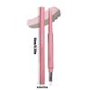 Brow Pencil Duo  Double Eyebrow Styling Pen, Precision Angled and Blending Applicator, Cosmetic Makeup Enhancer, Ideal for Beginners Professionals, Everyday Looks, Special Occasions, Social Gatheri view 2