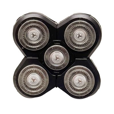 Head Shaver Replacement Heads,Head Shaver Replacement Blades, Head Shavers for Bald Men,Head shavers for Men, Stainless Steel Rotary Blades for Electric Head Razor (black5)