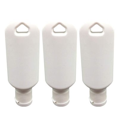 10pcs Refillable Travel Bottle Set Leak Proof Tube Plastic Hand Dispenser Water Liquid Container With Hdpe Hook And Chipper Cap