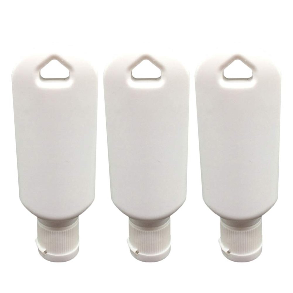 10pcs Refillable Travel Bottle Set Leak Proof Tube Plastic Hand Dispenser Water Liquid Container With Hdpe Hook And Chipper Cap