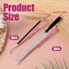 2Pcs Toenail File for Thick Nails Long Metal Nail File Ingrown Relief Heavy Duty Metal Emery Board with Dual-Ended Toenail Lifter Seniors, Coarse Grit & Durable Stainless Steel Design view 2