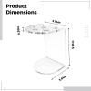 Deskium Hair Tools Storage Rack, Lightweight 6-Hole Acrylic Scissor Holder For Salon Or Home Use view 4