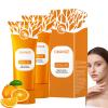 Orange Exfoliating Gel, Moisturizer Face Body Scrub 50g  Facial Cleansing For All Types Skin view 1