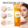 Orange Exfoliating Gel, Moisturizer Face Body Scrub 50g  Facial Cleansing For All Types Skin view 2