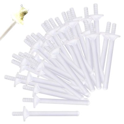 60Pcs Nose Wax Sticks Safe PP Plastic Effective Nose Hair Wax Kit for Women Men Nostril Cleaning