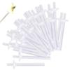60Pcs Nose Wax Sticks Safe PP Plastic Effective Nose Hair Wax Kit for Women Men Nostril Cleaning view 1