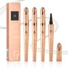 2026 New Microblading Eyebrow Pencil, Waterproof Eyebrow Pencil, Premium Microblading Eyebrow Pen with 4 Tip, Long-Lasting Natural Magic Eyebrow Makeup Fine Stroke Eye Brow Pen for Women (All-4Pcs) view 1