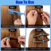 20 PCS Perm Rods Plastic Hair Perming Rods Cold Wave Perm Rod DIY Plastic Curling Rod for Long Short Natural Hair Hairdressing Styling Tools (Blue, 0.35inch) view 3