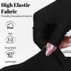 Manicure Gloves UV Protection, Black Professional UV Nail Gloves Portable Fingerless Glove for Nails Lamps Gel Nail Glove Protection Hand for Women Home Manicure DIY Nails Salon view 3
