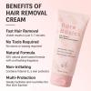 Bare Basics Hair Removal Cream, No Shave Hair Remover for Women, Works in 5 Minutes for Sensitive Skin, Gentle Formula with Vitamin E & Vitamin B5, Moisturizer and Nurtures Skin, 150ML/5.29FL OZ view 3