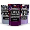 Explicit Essentials Bath Salts Gift Set | 3 Relaxing Epsom Salt Bath Soaks | Aromatherapy Epsom Salt Variety Pack for Stress Relief, Muscle Recovery & Self-Care Gifts view 1