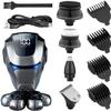 5 in 1 Electric Shavers for Bald Men, 7D Blade Shaver New Floating Razor Multi Function Shaver USB Rechargeable Hair Magic Bald Head Artifact Beard Knife view 1