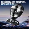5 in 1 Electric Shavers for Bald Men, 7D Blade Shaver New Floating Razor Multi Function Shaver USB Rechargeable Hair Magic Bald Head Artifact Beard Knife view 3