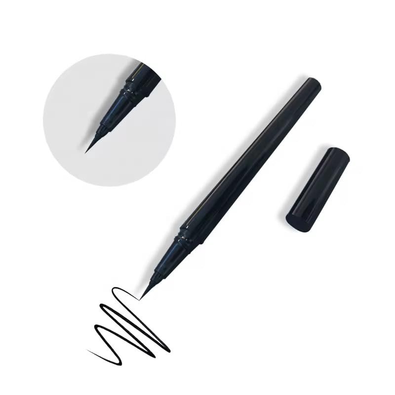 Epic 24-Hour Waterproof Liquid Eyeliner, Black 01, Professional Precision Tip, Long-Lasting Formula