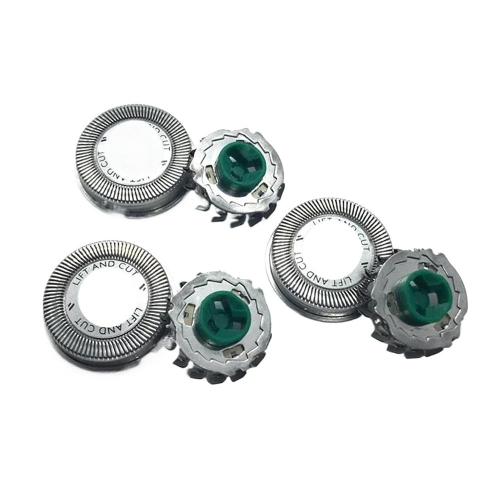 3pcs Razor Blade Replacement Shaver Head Compatible for Philips Norelco HQ64 HQ5705 HQ5710 HQ5715 HQ6070 HQ7310 HQ7360 HQ7390 PT710