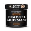 Aromasong Dead Sea Mud Mask with Coconut Oil  100% Natural Mineral Mud for Face & Body  Hydrating Clay Mask for Pore Cleansing, Acne & Blackhead Removal, Anti-Aging, Firming & Detox view 1