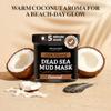 Aromasong Dead Sea Mud Mask with Coconut Oil  100% Natural Mineral Mud for Face & Body  Hydrating Clay Mask for Pore Cleansing, Acne & Blackhead Removal, Anti-Aging, Firming & Detox view 2