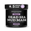 Aromasong Dead Sea Mud Mask with Lavender Essential Oil  100% Natural Mineral Mud for Face & Body  Pore Minimizer, Acne & Blackhead Remover, Anti-Aging, Firming & Detoxifying Clay Mask view 1