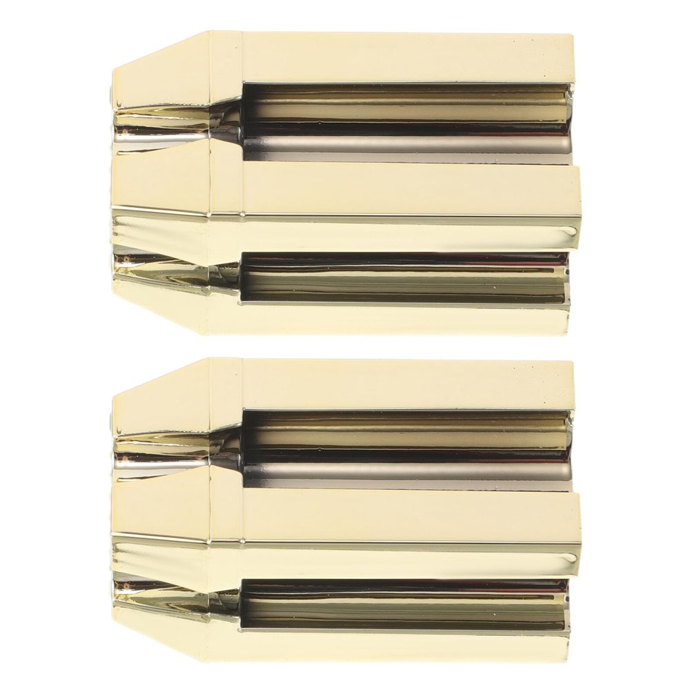 GANAZONO 2pcs Professional Eyebrow Pencil Sharpener with Flat-tip Carving Guide Tool for Soft and Hard Eyebrow Pencils Accurate Slot Design for Precise Makeup Versatile Angle Tool for