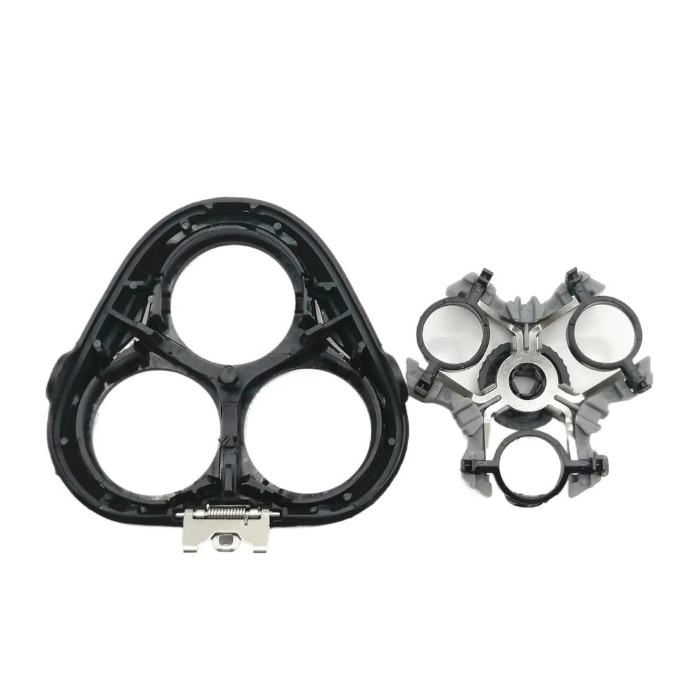 1Pcs Razor Head Holder And 1Pcs Frame Plate Replacement, Compatible For Philips, Series 4000 S4301 S4302 S4303 S3206 S3133 S3133/51