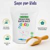 Aromasong Dead Sea Salt Kids Bath Soak with Aloe Vera  Soothing, Calming & Sleep-Ready  4 Lbs Fine Grain Bulk Resealable Pack  100% Pure & Natural Mineral-Rich Bath Salt view 4