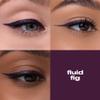 Urban Decay 24/7 Liquid Stick Waterproof Eyeliner - Smudge-Proof, Transfer-Proof, Up to 24HR Wear, Dual-Ended Retractable Gel Liner with Blending Eye Brush - Fluid Fig (dark matte plum) view 2