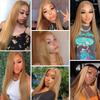 Nuailisex #27 HoneyBlonde Straight 3 Hair Bundles, 300G, 18/20/22 Inch view 2
