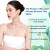DUBPIRT 5 PCS Silicone Neck Wrinkle Patches - Reusable Overnight Anti-Wrinkle Patches, Anti Aging Silicone Wrinkles Patche for Skin Firming & Neck2.5 Months Supply -Upgraded Version view 3