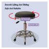 JYPIINFS Saddle Chair Stool Rolling Work Chair, 360 Swivel 5 Casters Salon Office Adjustable, for Salon, Spa, Beauty Massage, Dental Clinic(Color 3) view 4