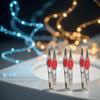 3Pcs Silver Tweezer With LED Light For Hair Removal Makeup Tool Eyebrow Eyelash for Women Facial Hair, Lash Trimmer, Hair Tweezers, Ingrown For Tweezer, Tweeze, Women's Hair Removal Tweezers view 3
