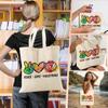 Volleyball Gifts, Volleyball Gifts for Teen Girls Team Sports Volleyballs Player Lover Coach Fans Birthday Christmas Graduation 2PCS Cosmetic Bags Canvas Tote Bag Beach Bag with Pocket Makeup Bags view 2