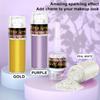 Hair and Body Glitter Spray, 1PC Peal White Glitter Hairspray Dry Powder Makeup for Clothes, Festival Rave Prom Loose Sparkle Powder,Holographic Ultra Fine Resin Glitters for Crafts (1PC Peal White) view 4