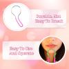 Andibro 4Pcs Spring Facial Hair Removers for Women, Spring Manual Epilator Hair Removal Threading Tools Face Hair Remover with Handle view 3