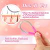 Andibro 4Pcs Spring Facial Hair Removers for Women, Spring Manual Epilator Hair Removal Threading Tools Face Hair Remover with Handle view 4