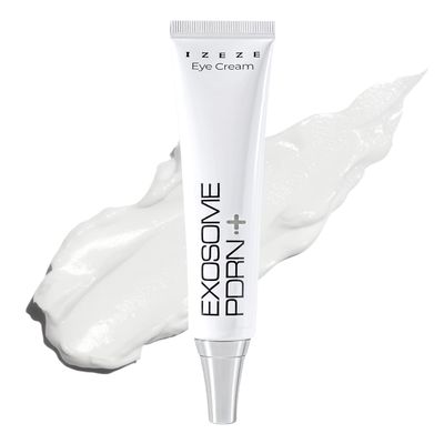 IZEZE Exosome PDRN Firming Eye Cream 1.01 fl.oz, 30 ml | Anti Wrinkle, Eye Lift Cream, Best Under Eye Cream, Lifting Care, Korean Eye Cream for Dark Circles, Fine Lines Skin Care