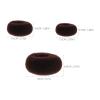 Alipis 12pcs Hair Donut Makers: Hair Bun Maker - Donut Bun Shapers/Rings for Women and Girls Ballet Style Updos - Hairstyles Accessories view 2