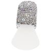 Alipis Silicone Face Mask Brush: Body Lotion Applicator With Rhinestone - Short Makeup Spatula Beauty Tools For Face For Mud Clay Diy Cream Foundation view 1