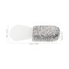 Alipis Silicone Face Mask Brush: Body Lotion Applicator With Rhinestone - Short Makeup Spatula Beauty Tools For Face For Mud Clay Diy Cream Foundation view 2