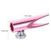 DECHOUS 12pcs Pencil Sharpener: U-Shaped Slots Pencil Sharpener - Aluminum Alloy Makeup Sharpening Tool for Artists, Students & Travelers view 4