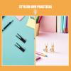 WRITWAA 12pcs Makeup Cosmetic Pencil Sharpener: Eyebrow Lip Liner Sharpener Auxiliary Tool for Lip & Eyebrow Pencils - Aluminum Alloy for Artists & Students view 3