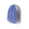 Abaodam 3PCS Ergonomic Inflatable Spa Cushion with Suction Cup - PVC Blow Up Bathtub Pad Bath Seat for Soaking Tub Bathroom Accessories view 2
