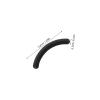 Alipis 100pcs Eyelash Curler Refills, Black Silicone Eyelash Pads, Curler Replacement Inserts, Universal Flexible Pad for Home, Salon, Party, Travel Black view 4