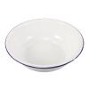 Alipis Enamelware Foot Soak Bowl: 40cm Deep Pedicure Bath Container - Enamel Salon Soaking Basin for Face Feet - Multi-Use Camping & Laundry Wash Tub view 1