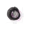 Alipis 20pcs Ballet Bun Hair Net For Women - Invisible Elastic Snood With Purple Lace Edges - Secure Bun Holder For Dance Recitals And Exams view 2