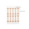 Alipis 200pcs Wing Of Nose Shaper Strips Self Adhesive Sticker Dumbbell Shape Patches Nose Corrector Device For Aesthetic Enhancement view 2