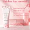 No Shave Hair Removal CreamSuitable for Sensitive Skin, Fast and Gentle, Moisturizes and Nurtures Skin, Leaving it Soft and Protected after Hair Removal (3pcs) view 4