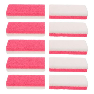 DECHOUS 10pcs Pumice Foot Scrubber Stone - Dual Sided for Dead Skin and Callus - Exfoliating Pedicure Tools Hard Skin Remover Lightweight Foot Buffer for Men & Women