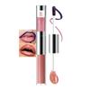 Peel Off Lip Liner & Gloss Long-Lasting Smudge-Proof Soft Rosy Peach Lip Tint & Lip Stain Liner with Hydrating High Shine Gloss for Defined, Fuller Peachy Lips Waterproof Soft Glam Lip Makeup view 1