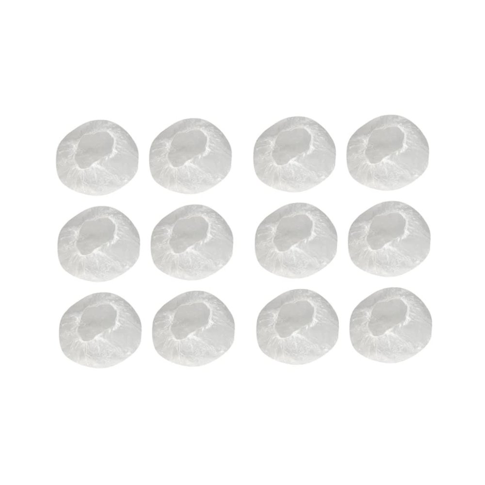 30Pcs Disposable Clear Shower Cap Women Men Plastic Hat Bath Caps for Spa Hair Salon Clear Hotel Shower Bathing Caps